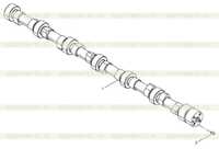 Кулачковый вал в сборе Кулачковый вал в сборе