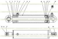Поворотный гидроцилиндр 803069946_3030 2 Поворотный гидроцилиндр 803069946_3030 2