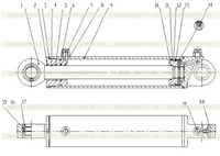 Поворотный гидроцилиндр 803069946_3030 Поворотный гидроцилиндр 803069946_3030