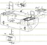 Противовес в сборе 251808019 Противовес в сборе 251808019