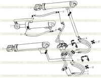 Рабочая гидравлическая система 251808268 Рабочая гидравлическая система 251808268