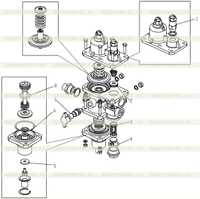 Ремонтный комплект комбинированного клапана 800987392 SH380A-3511010 Ремонтный комплект комбинированного клапана 800987392 SH380A-3511010