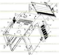 Система капота погрузчика 251808961 Система капота погрузчика 251808961