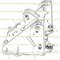 Система передней рамы 251807970 Система передней рамы 251807970