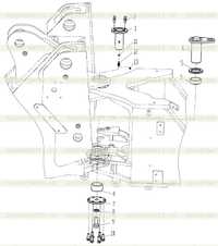 Стыковой блок передней и задней рамы 251808112 Стыковой блок передней и задней рамы 251808112