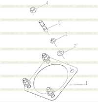 Установочный блок гидравлического насоса 252909510 Установочный блок гидравлического насоса 252909510