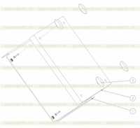 Правая нижняя диафрагма в сборе 200605073 Правая нижняя диафрагма в сборе 200605073