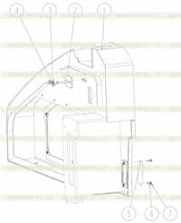 Правый неподвижный кожух 200604752 Правый неподвижный кожух 200604752