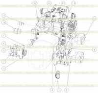 Правый привод - Насос в сборе 200604070 Правый привод - Насос в сборе 200604070