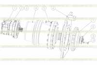 Правый редуктор в сборе 200604138 Правый редуктор в сборе 200604138