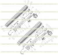 Приводное устройство гусеницы, Правое 200605336 Приводное устройство гусеницы, Правое 200605336