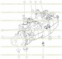 Шнековый насос в сборе 200604075 Шнековый насос в сборе 200604075