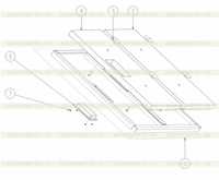 Средняя ступенька в сборе 200604684 Средняя ступенька в сборе 200604684