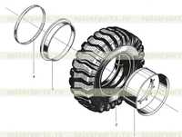 Шина и обод в сборе Шина и обод в сборе