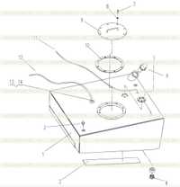 Fuel Tank 0041708000 Fuel Tank 0041708000
