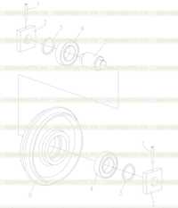 Idler Roller 0041001002 Idler Roller 0041001002