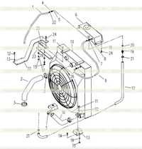 Radiator Assembly 0041707004 Radiator Assembly 0041707004