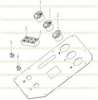 Right Control Panel 0041710002 Right Control Panel 0041710002
