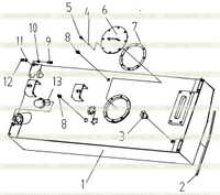 Fuel Tank 0041608000 Fuel Tank 0041608000