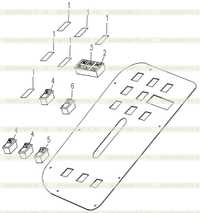 Left Control Panel 0042410002 Left Control Panel 0042410002