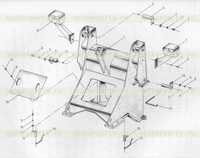 Передний шасси в сборе Передний шасси в сборе