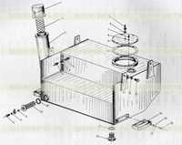 Топливный бак в сборе Топливный бак в сборе