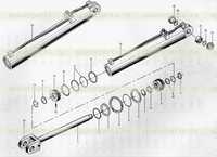 Левый и правый цилиндры подъема Левый и правый цилиндры подъема