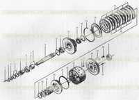 Обратный вал в сборе Обратный вал в сборе