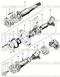 Передний приводной вал Передний приводной вал