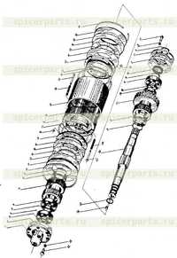 Прямая и обратные муфты в сборе Прямая и обратные муфты в сборе