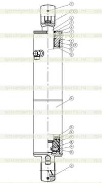 Цилиндр большой рукояти Цилиндр большой рукояти