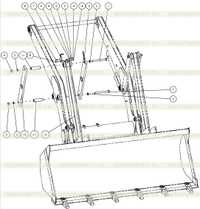 Рабочее устройство погрузчика Рабочее устройство погрузчика