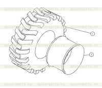 Ось рулевого обода Ось рулевого обода