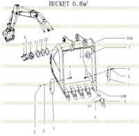 Bucket 0.8m3