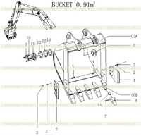 Bucket 0.91m3