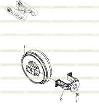 Front idler Front idler