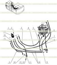 Right pilot control line assembly Right pilot control line assembly