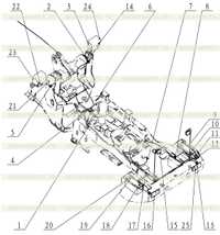 Frame electrical components 22E0605-02 46C2683 Frame electrical components 22E0605-02 46C2683