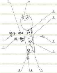 Fuel Supply Valve Assembly 00C2154-02 33C2604 Fuel Supply Valve Assembly 00C2154-02 33C2604