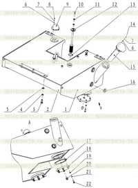Fuel Tank Assembly 00E0521-03 21C0720 Fuel Tank Assembly 00E0521-03 21C0720