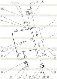 Hydraulic Tank Group 21C0718-01 Hydraulic Tank Group 21C0718-01