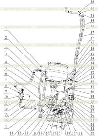 Oil Pipe Assembly 06E0372-03 00C2145 Oil Pipe Assembly 06E0372-03 00C2145