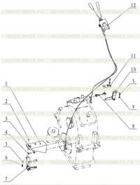 Shift Control Assembly 06E0372-02 24C0262 Shift Control Assembly 06E0372-02 24C0262