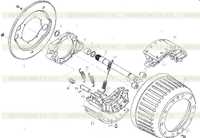 Тормоз промежуточной оси I D1030100652ZY Тормоз промежуточной оси I D1030100652ZY