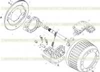 Тормоз задней оси I D1030100653ZY Тормоз задней оси I D1030100653ZY