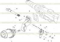 Тормоз задней оси II D1030100653ZY Тормоз задней оси II D1030100653ZY