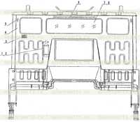Задний борт D1130000081ZY Задний борт D1130000081ZY