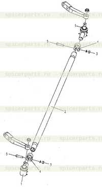 Рулевой связывающий стержень в сборе D1G30100158ZY Рулевой связывающий стержень в сборе D1G30100158ZY