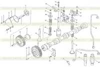 Механизм распределения клапанов Механизм распределения клапанов