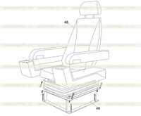 DRIVER'S CAB (SEAT) D1130000414_100037Y DRIVER'S CAB (SEAT) D1130000414_100037Y